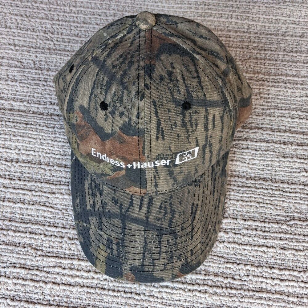 Port Authority Mossy Oak Break Up Camo Hunting Hat Endress Hauser Adjustable